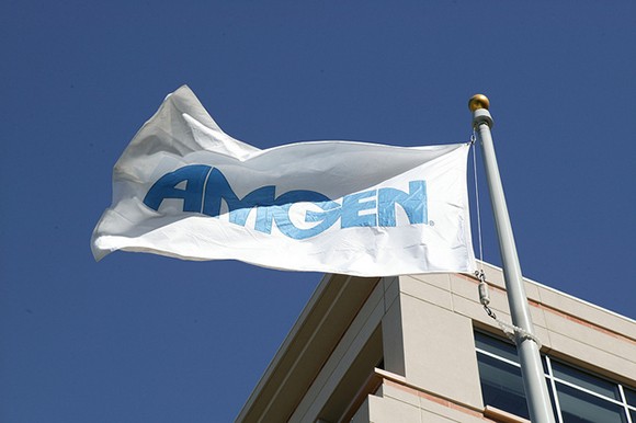 Thousand Oaks-based biotech giant Amgen is the region's largest private employer and only blue-chip stock. (Amgen courtesy photo)