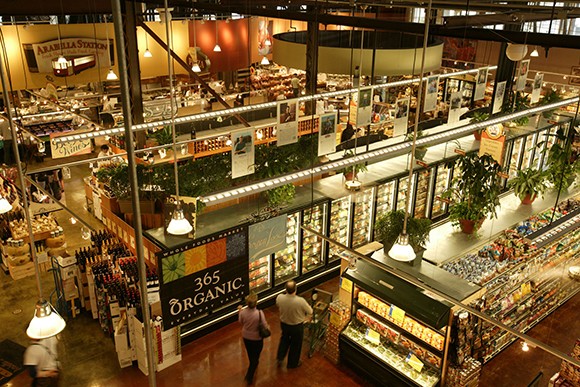 Austin-based Whole Foods Market has purchased four New Frontiers stores, including the one in San Luis Obispo. Pictured, the inside of a Whole Foods store. (Whole Foods media photo)