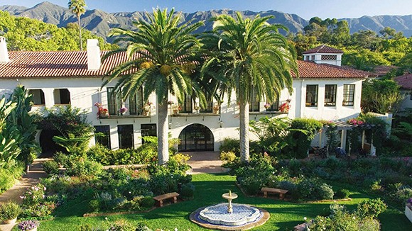 "The Bachelor" star Sean Lowe married Catherine Giudici at Santa Barbara's Four Seasons Resort The Biltmore in a live TV broadcast. (Four Seasons media photo)