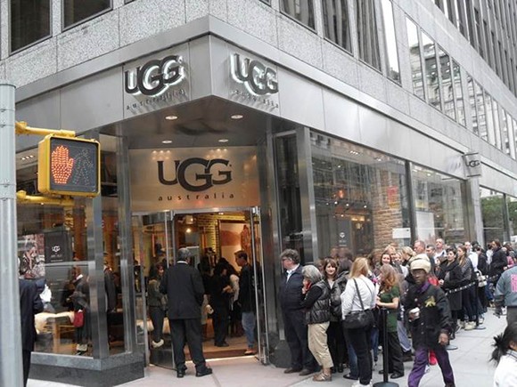 Deckers' Ugg store on Madison Avenue in New York. (courtesy photo)