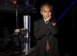 Shuji Nakamura became UC Santa Barbara’s sixth Nobel Prize winner for the invention of the blue LED. (photo courtesy of UCSB)