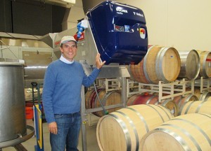 Alfredo Koch, of Allan Hanckock College’s viticulture and enology program. (Courtesy image)