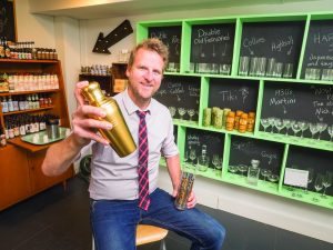 Jeremy Bohrer, owner of Still, Elevate your Ethanol, is betting on a Renaissance in spirits consumption. (Nik Blaskovich photo)