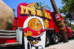 The Big Idaho Potato Truck visited Santa Barbara on July 10.