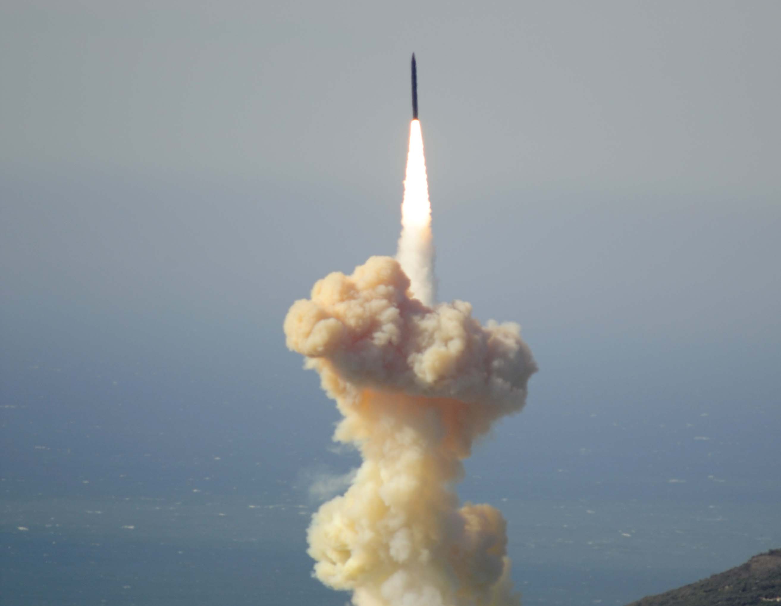 Minuteman Iii Missile To Launch From Vandenberg Afb Pacific Coast 