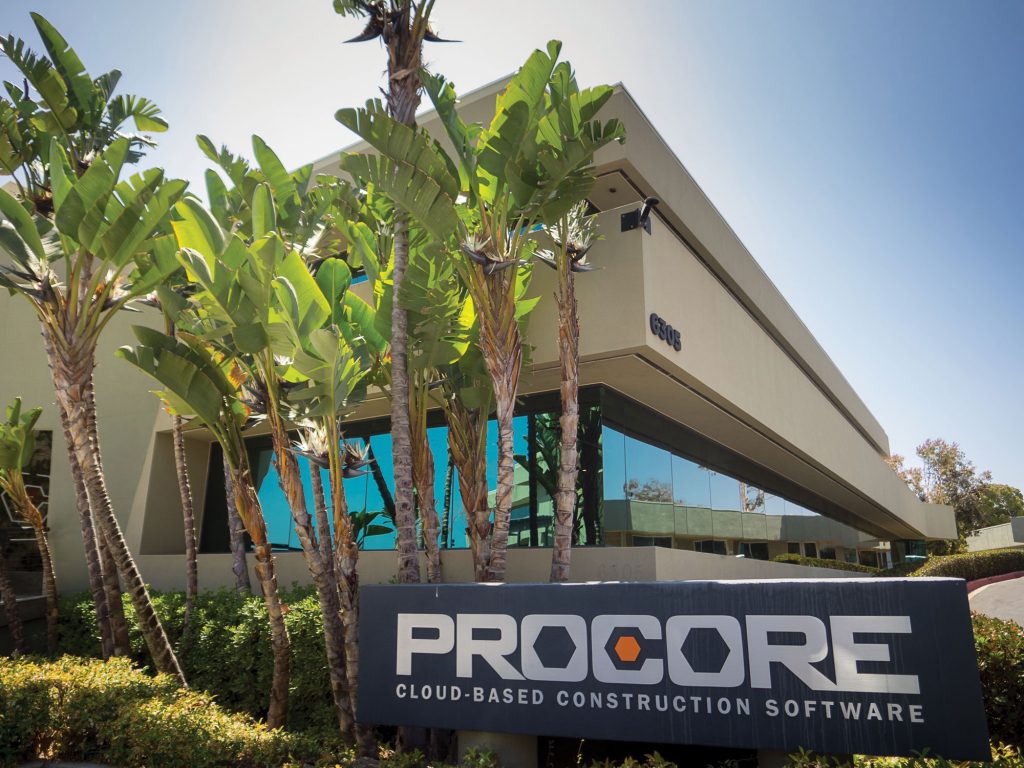 Carpinteria-based Procore Technologies moved up from No. 880 last year to No. 697 this year. (Nik Blaskovich)